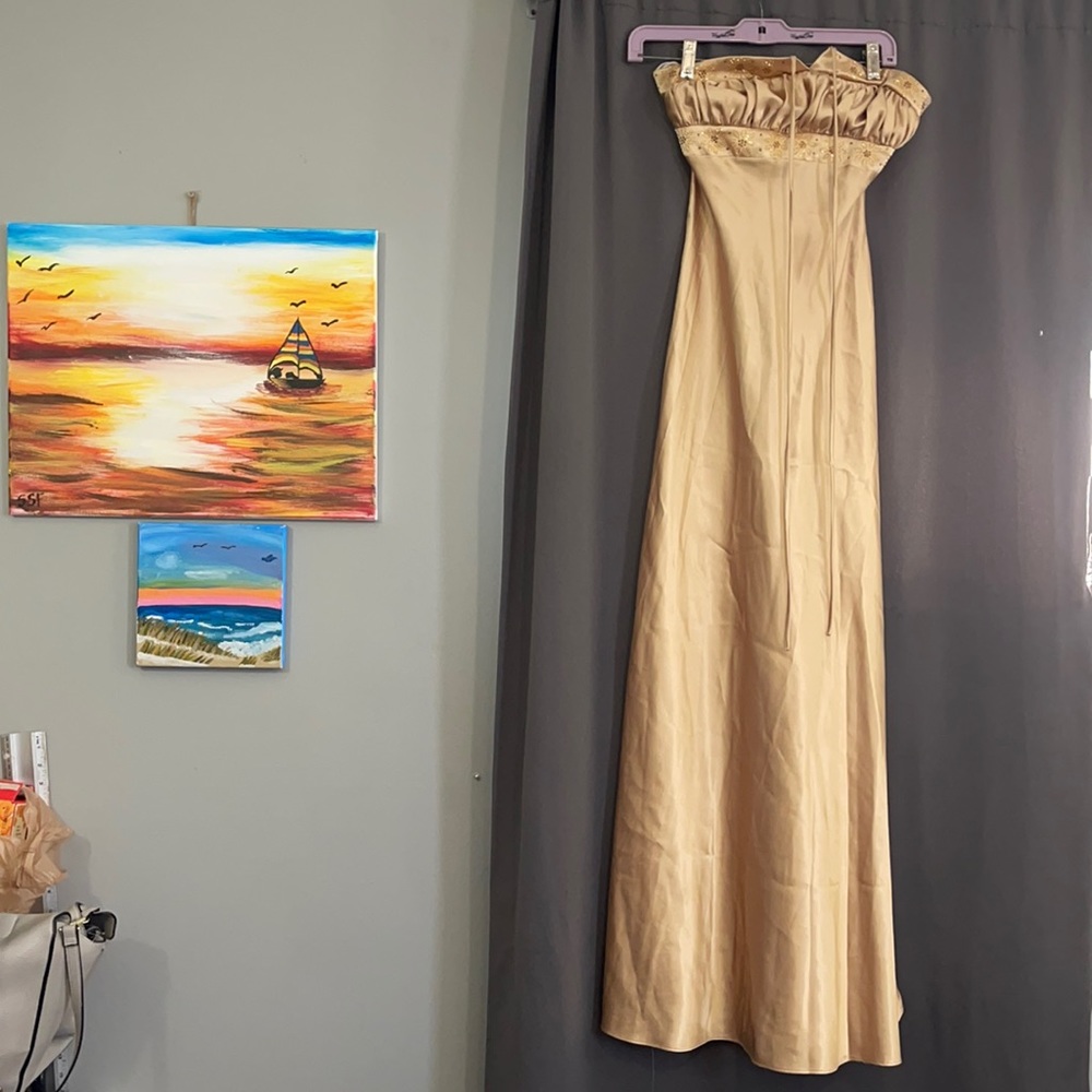 Gold Evening Gown